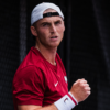 Razorbacks' Brenda Boland in a match in Hawaii