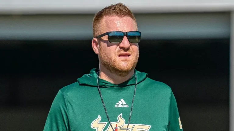 South Florida Bulls coach Alex Golesh.