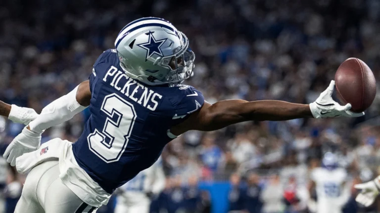 Cowboys show fight but fall 44–30 as Detroit leans on Gibbs’ big night