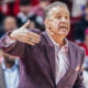 Arkansas Razorbacks coach John Calipari during game against the Ole Miss Rebels