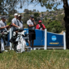 Arkansas golfers tee off at the 2026 NCAA Championship. | Arkansas Communications