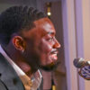 Arkansas’s Quincy Rhodes Jr. at SEC Media Days in Tampa, Fla.