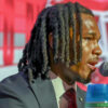Arkansas’s Sutton Smith at SEC Media Days