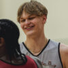 Arkansas Razorbacks Mikka Muurinen at a summer practice