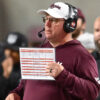 Texas A&M coach Mike Elko