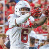 Arkansas Razorbacks wide receiver Chris Marshall during game against the Utah Utes in Salt Lake City, Utah