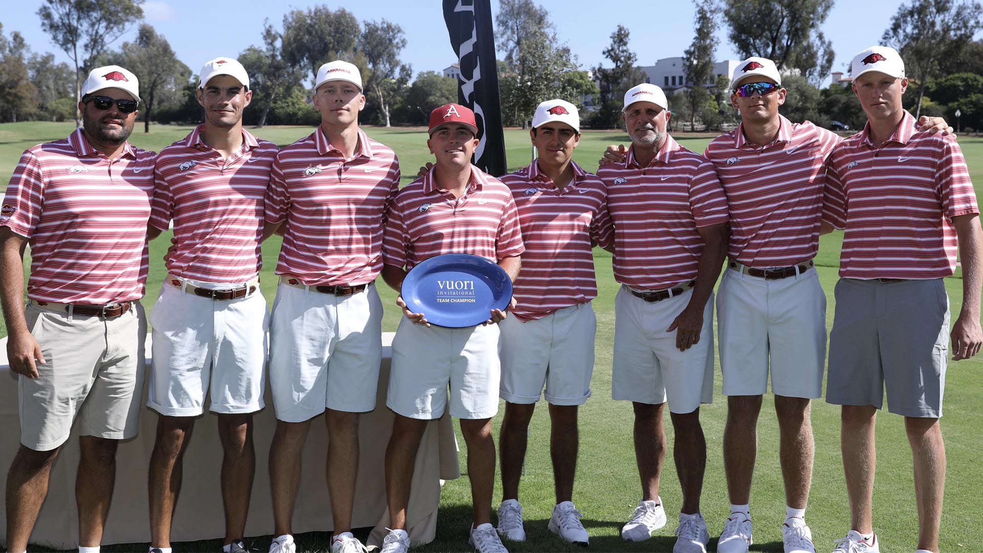 Razorback golf at Vuiori