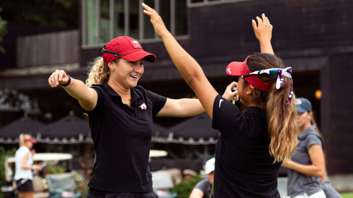 Razorbacks' women at first round of Blessings Invitational