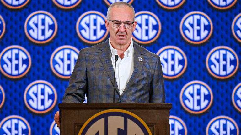 SEC Commissioner Greg Sankey at SEC Basketball Media Days