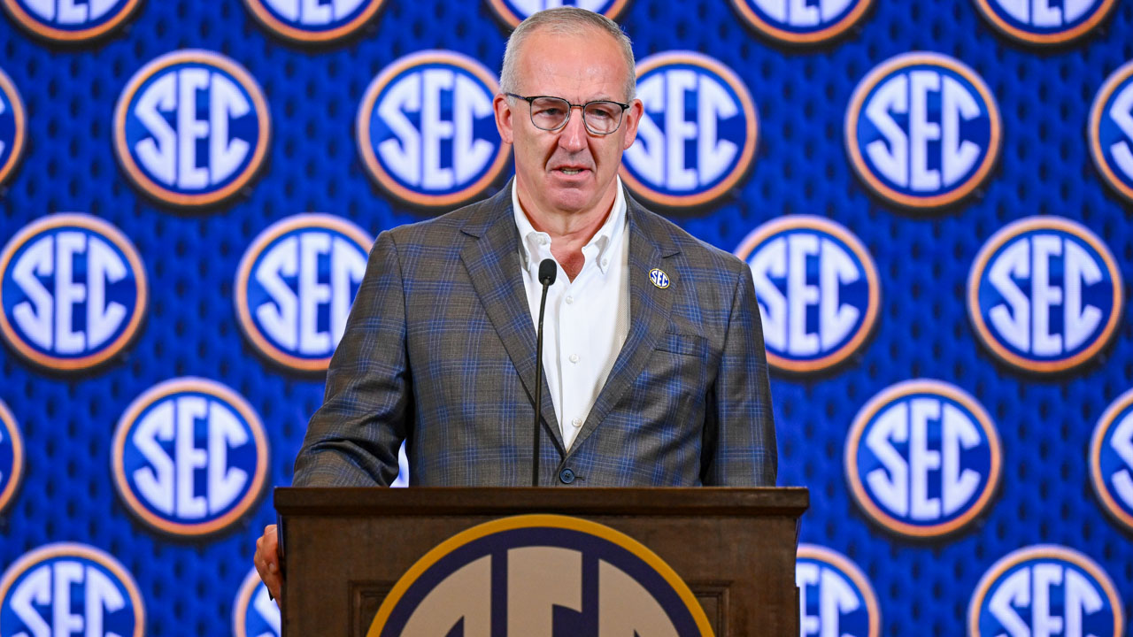 SEC Commissioner Greg Sankey at SEC Basketball Media Days