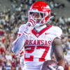 Arkansas Razorbacks running back Cam Settles quiets fans on road in win over Vanderbilt Commodores