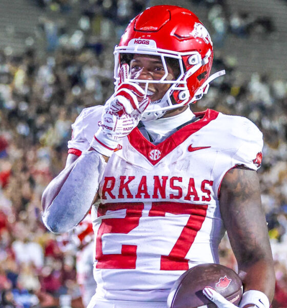 Arkansas Razorbacks running back Cam Settles quiets fans on road in win over Vanderbilt Commodores